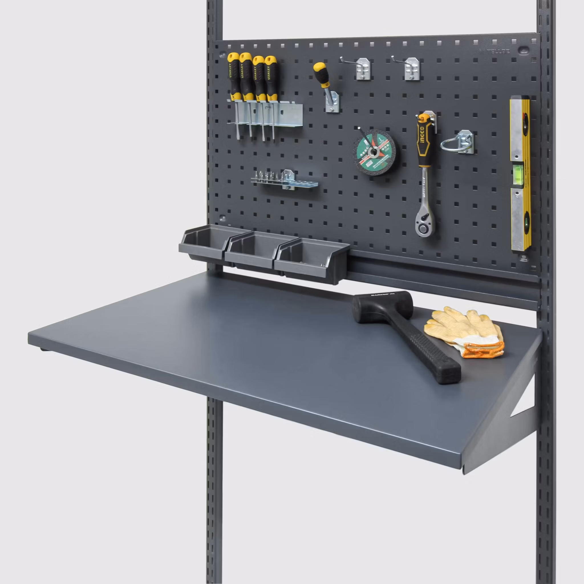 Arbetsbänk Light till hängskena