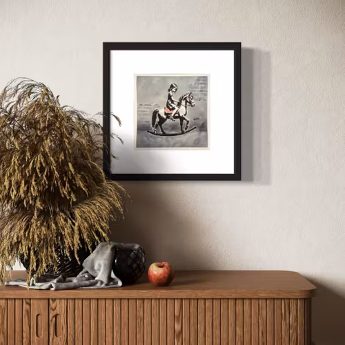 Aldri ride ranke - D.G.A 20x20