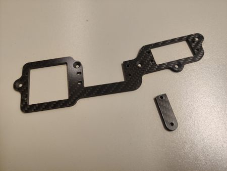 Servoplatta kolfiber Trotte-edition