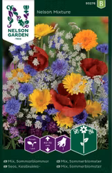Mix, Sommarblommor, bl. färger