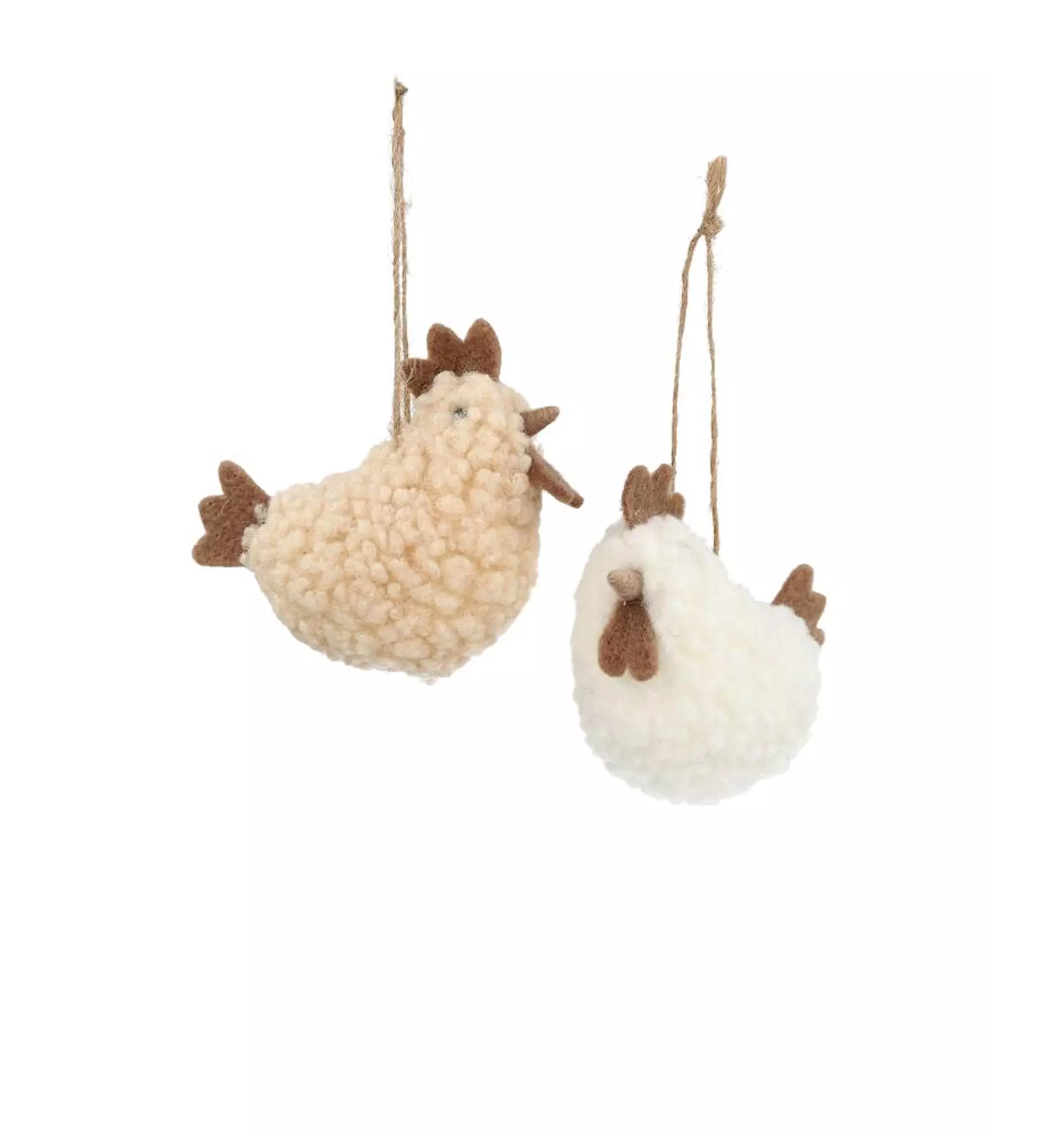 Ulldjur Hängande Höna Fluffy (1st)