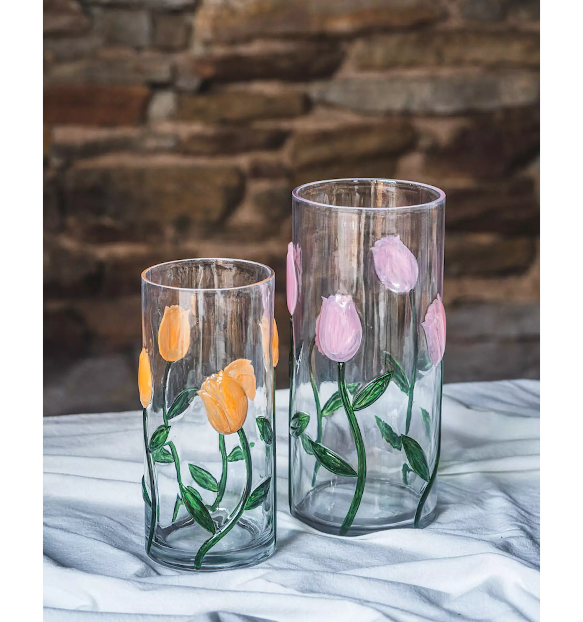 Vas Tulpaner Aprikos