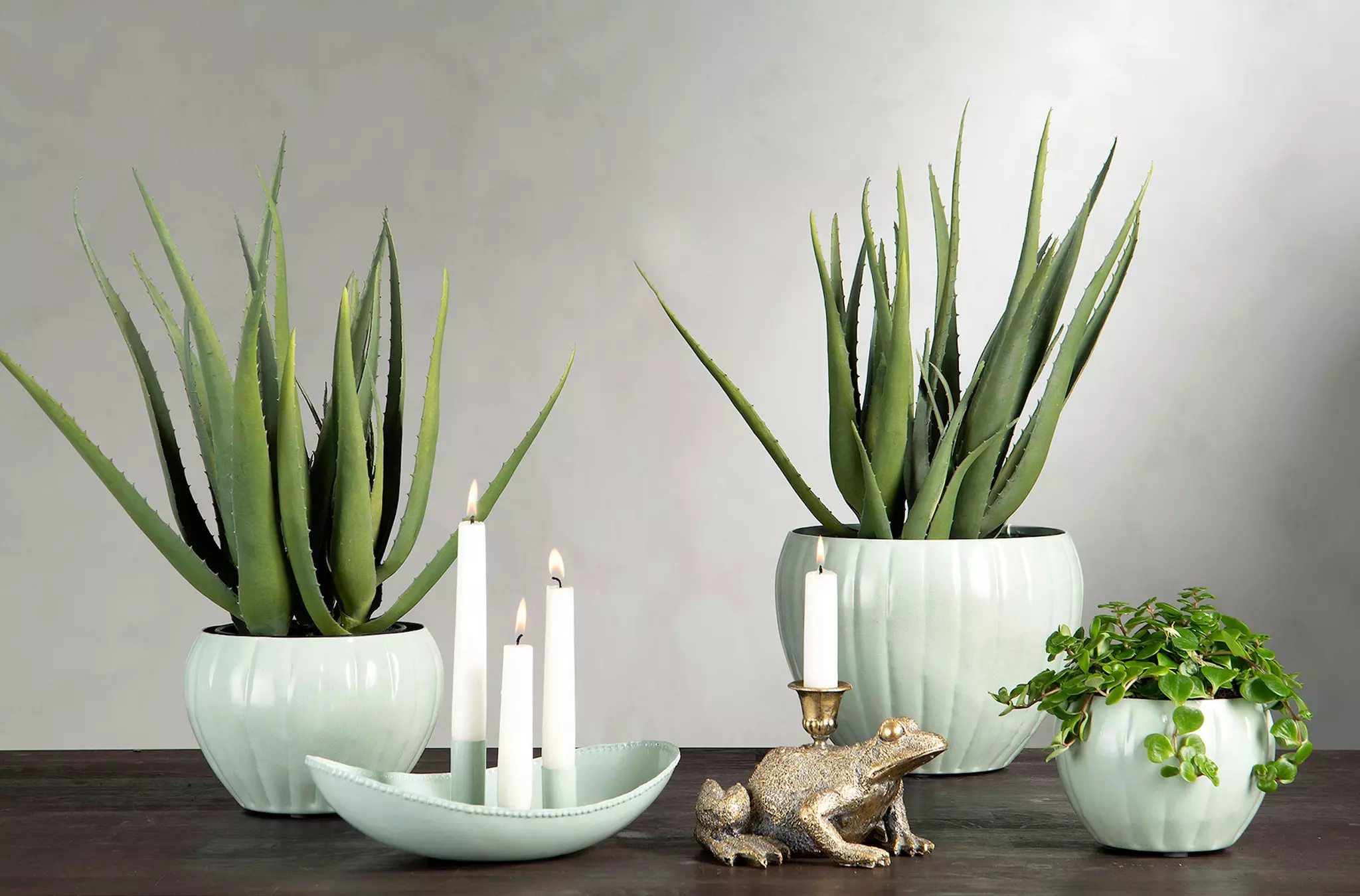 Kruka Mårbacka Emalj Breeze