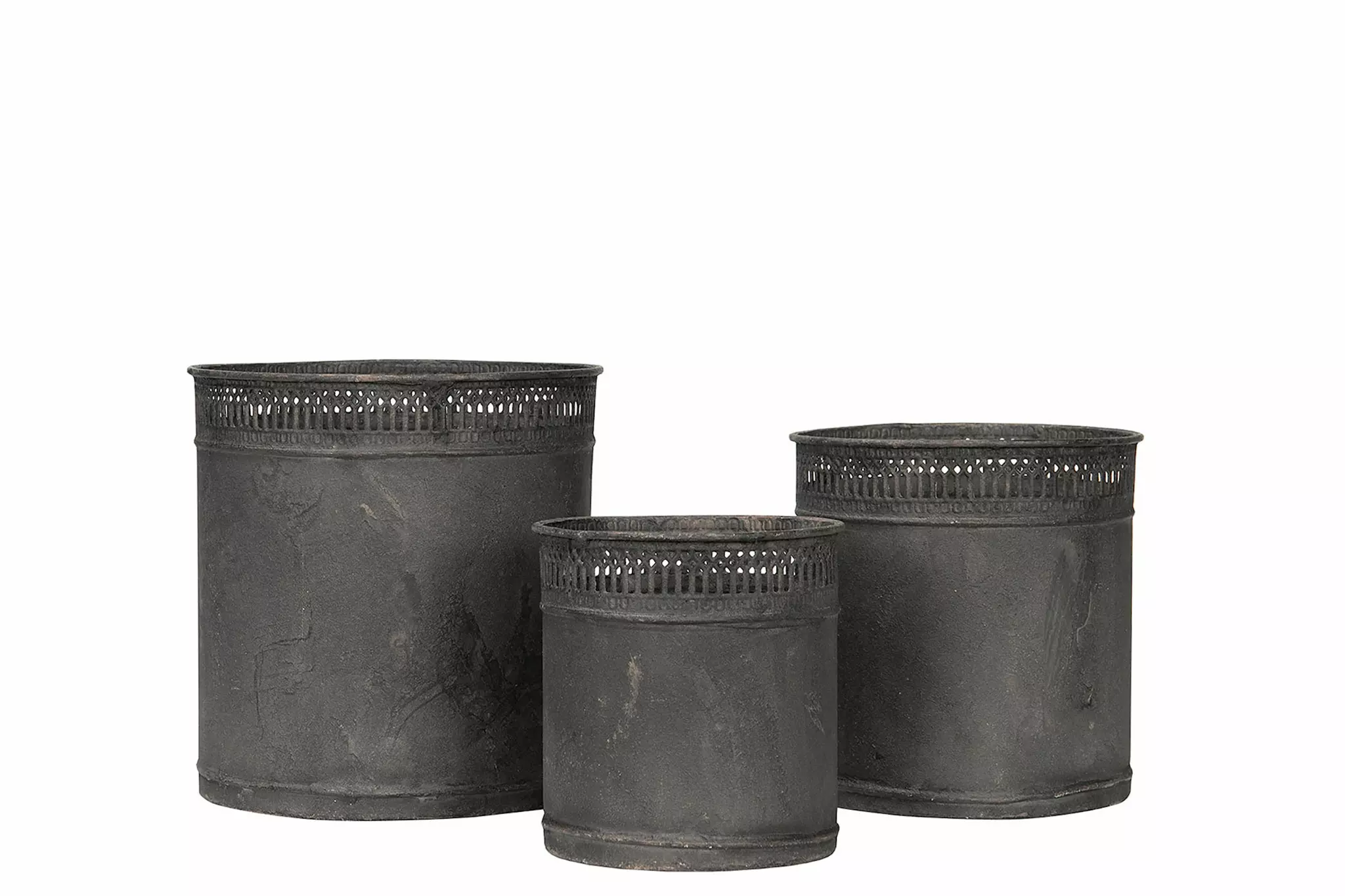 Kruka Utomhus Odla Metall