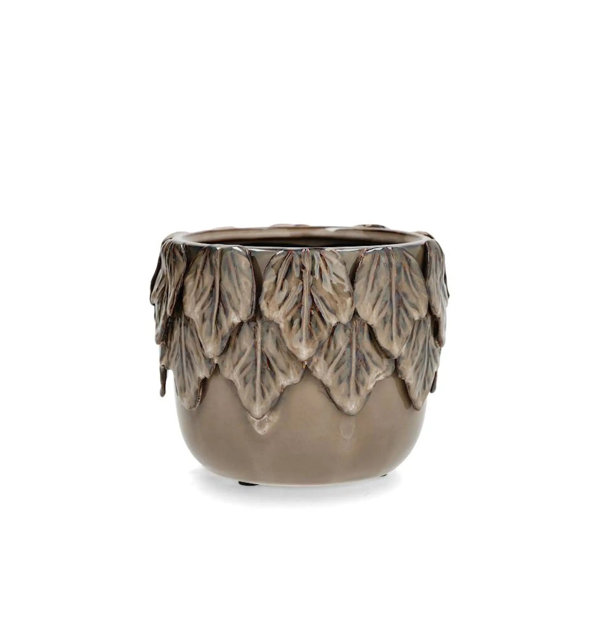 Kruka Höstlöv Glaze