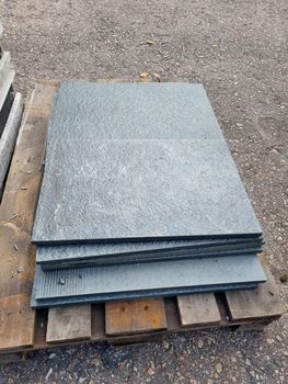 71: Offerdals skiffer-plattor-Beläggningshällar, ca 3m2