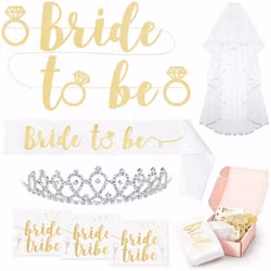 Bachelorette party kit Guld