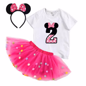 Födelsedagsdress Minnie