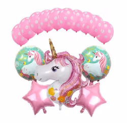 Enhörning Kalaspaket rosa