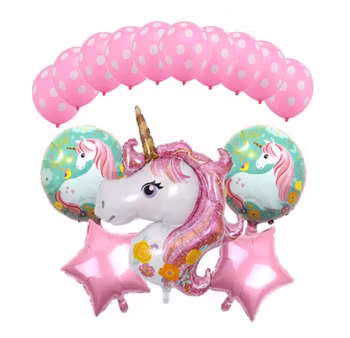 Enhörning Kalaspaket rosa