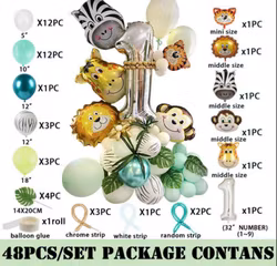 Barnkalaskit Djungeltema 1 år