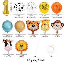 Barnkalaskit Djungeltema 3 år