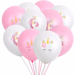 Unicorn ballonger 10st