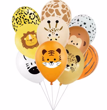 Djungel ballonger 10st