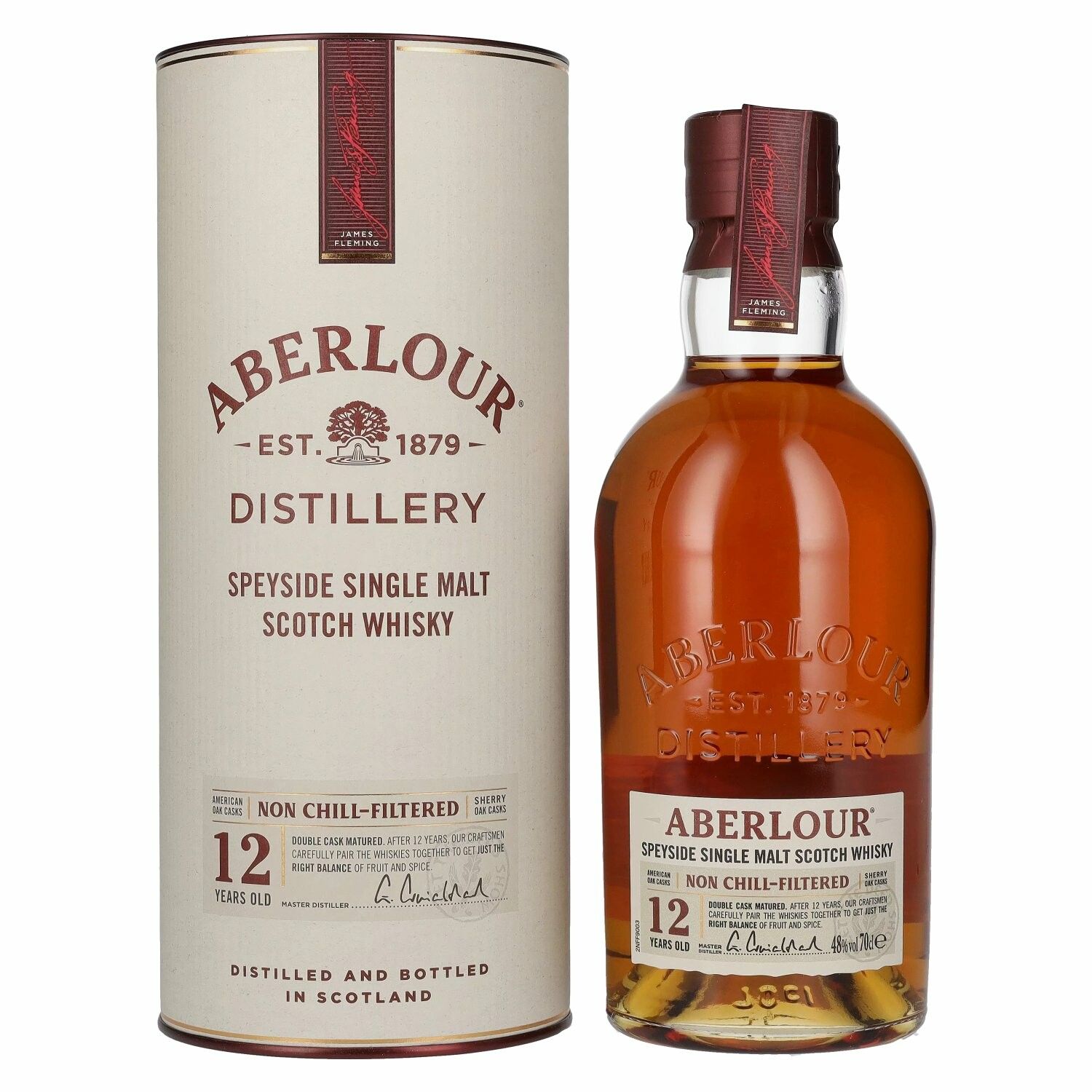 Aberlour 12 Years Old Speyside Single Malt 48% Vol. 0,7l in Giftbox