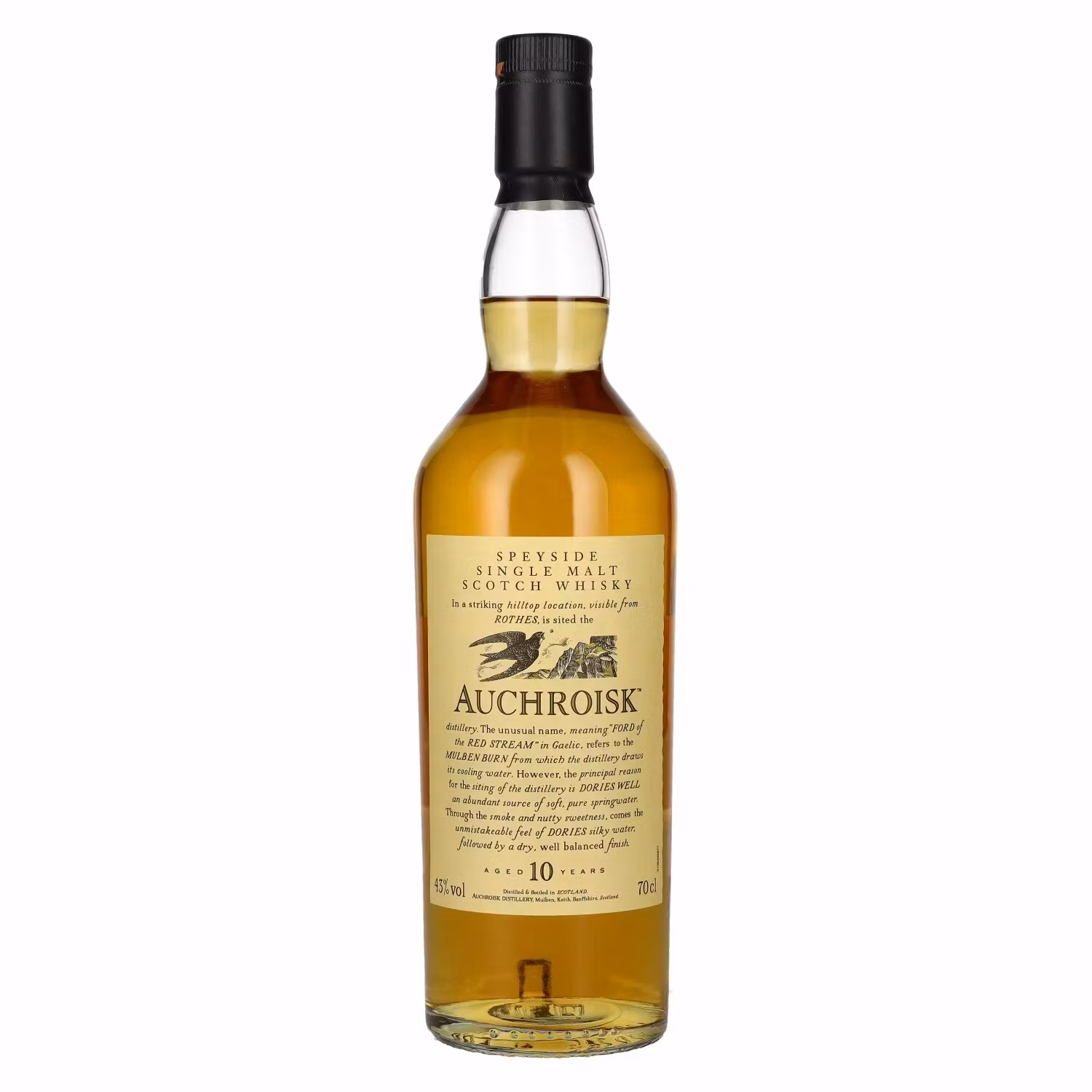 Auchroisk 10 Years Old FLORA & FAUNA Speyside Single Malt 43% Vol. 0,7l