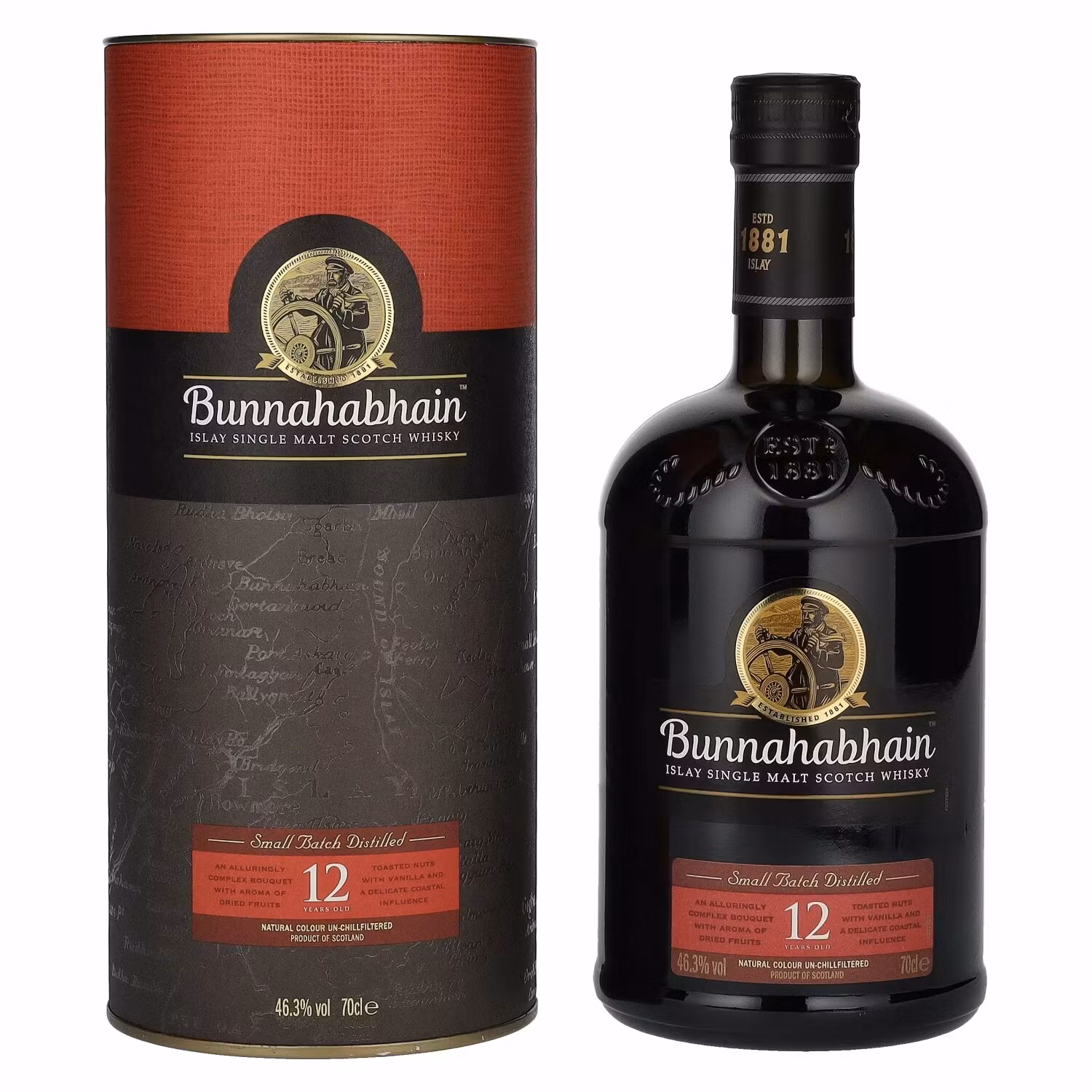 Bunnahabhain 12 Years Old Islay Single Malt Scotch Whisky 46,3% Vol. 0,7l in Giftbox