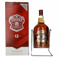 Chivas Regal 12 Years Old Blended Scotch Whisky 40% Vol. 4,5l in Giftbox im Schwenkständer with pourer