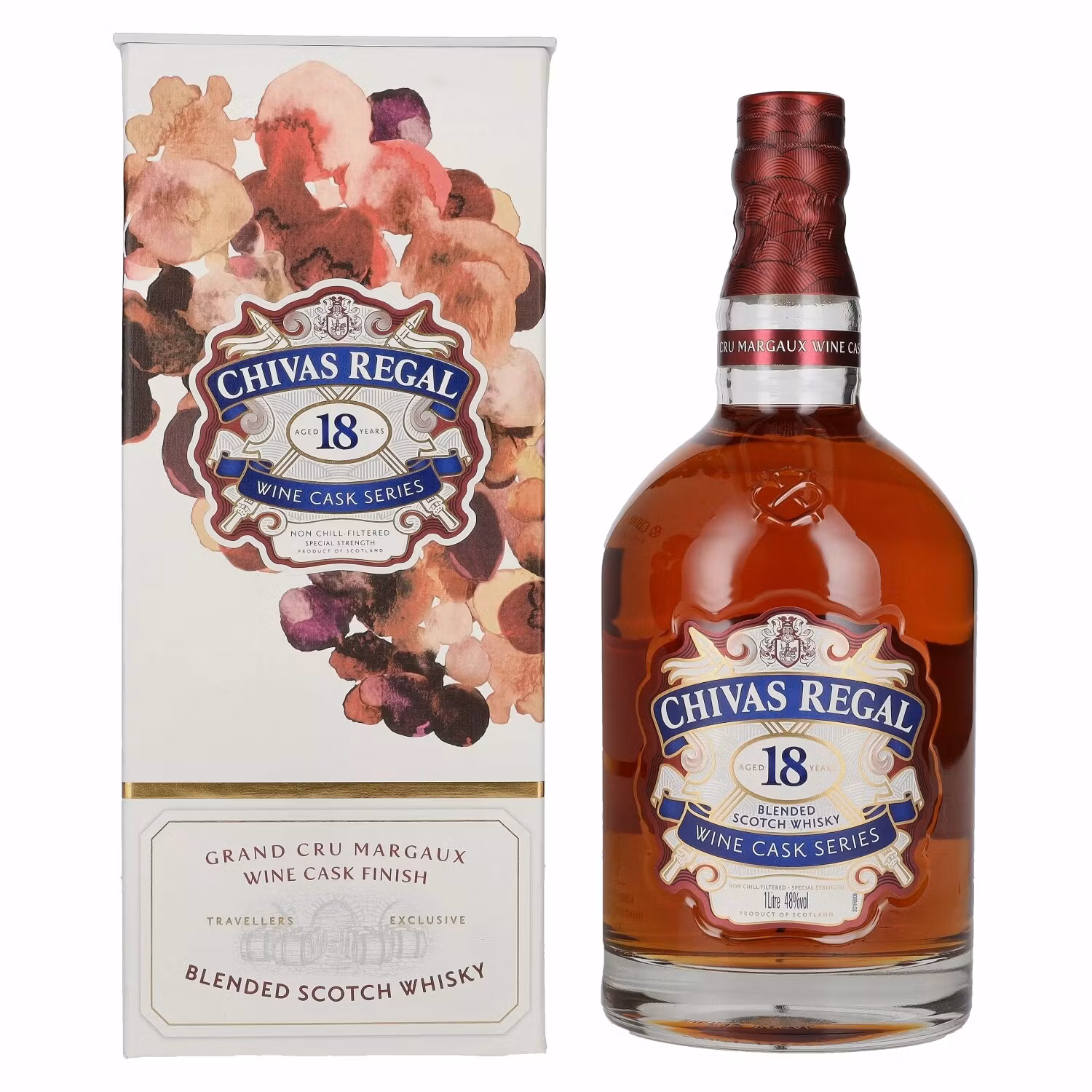 Chivas Regal 18 Years Old Margaux Cask Finish 48% Vol. 1l in Giftbox