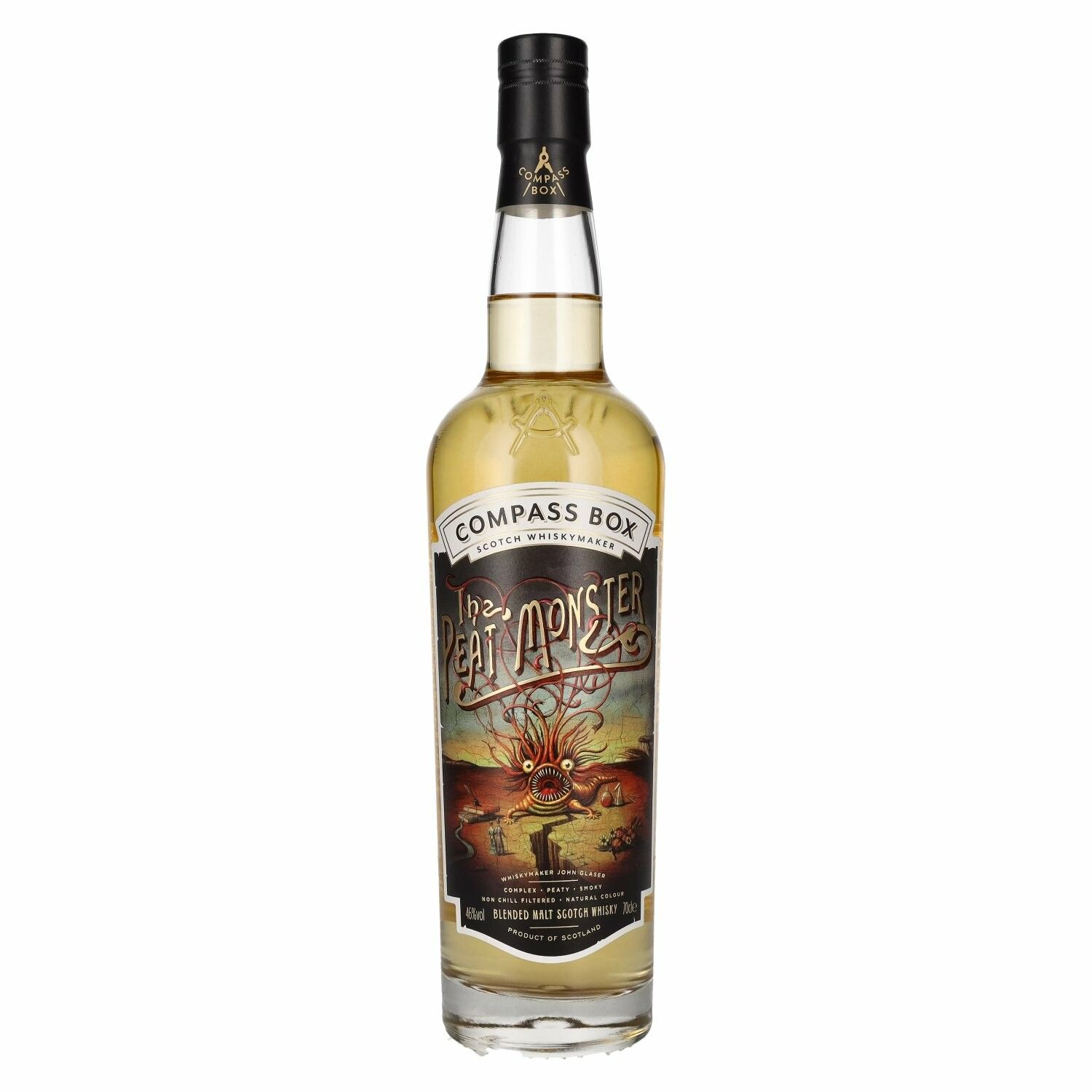Compass Box THE PEAT MONSTER Blended Malt 46% Vol. 0,7l