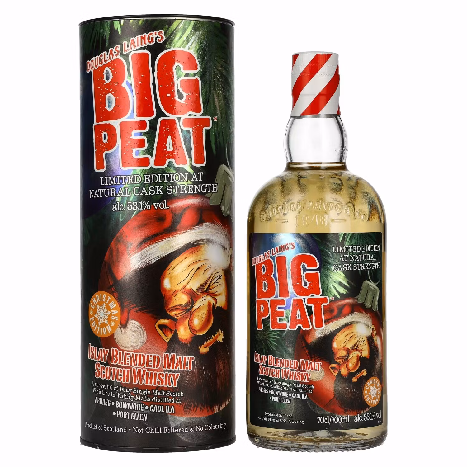 Douglas Laing BIG PEAT Limited Christmas Edition 2020 53,1% Vol. 0,7l in Giftbox