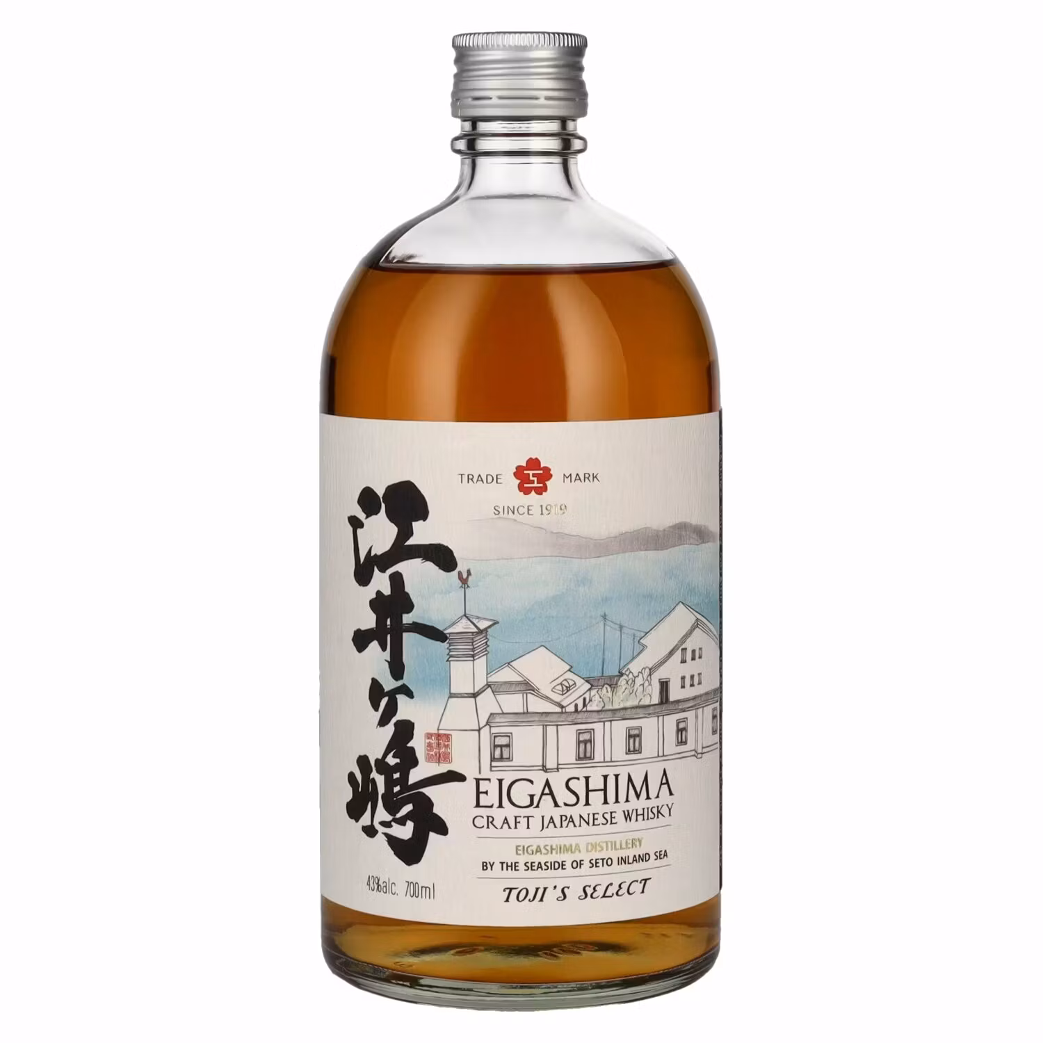 Eigashima Toji's Select Craft Japanese Whisky 43% Vol. 0,7l