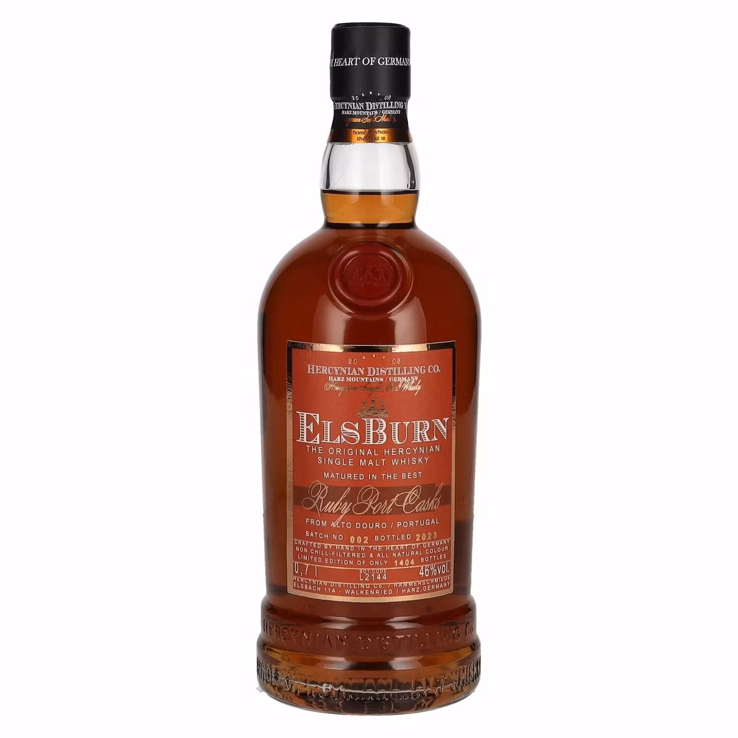 Elsburn RUBY PORT Casks Single Malt Whisky Batch No. 002 46% Vol. 0,7l