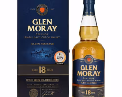 Glen Moray 18 Years Old Elgin Heritage First Fill American Cask 47,2% Vol. 0,7l in Giftbox