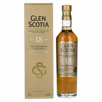 Glen Scotia 18 Years Old Single Malt Scotch Whisky 46% Vol. 0,7l in Giftbox