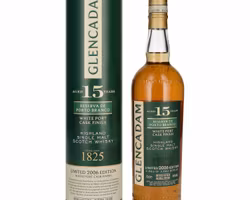 Glencadam 15 Years Old White Port Cask Finish Limited Edition 2006 46% Vol. 0,7l in Giftbox