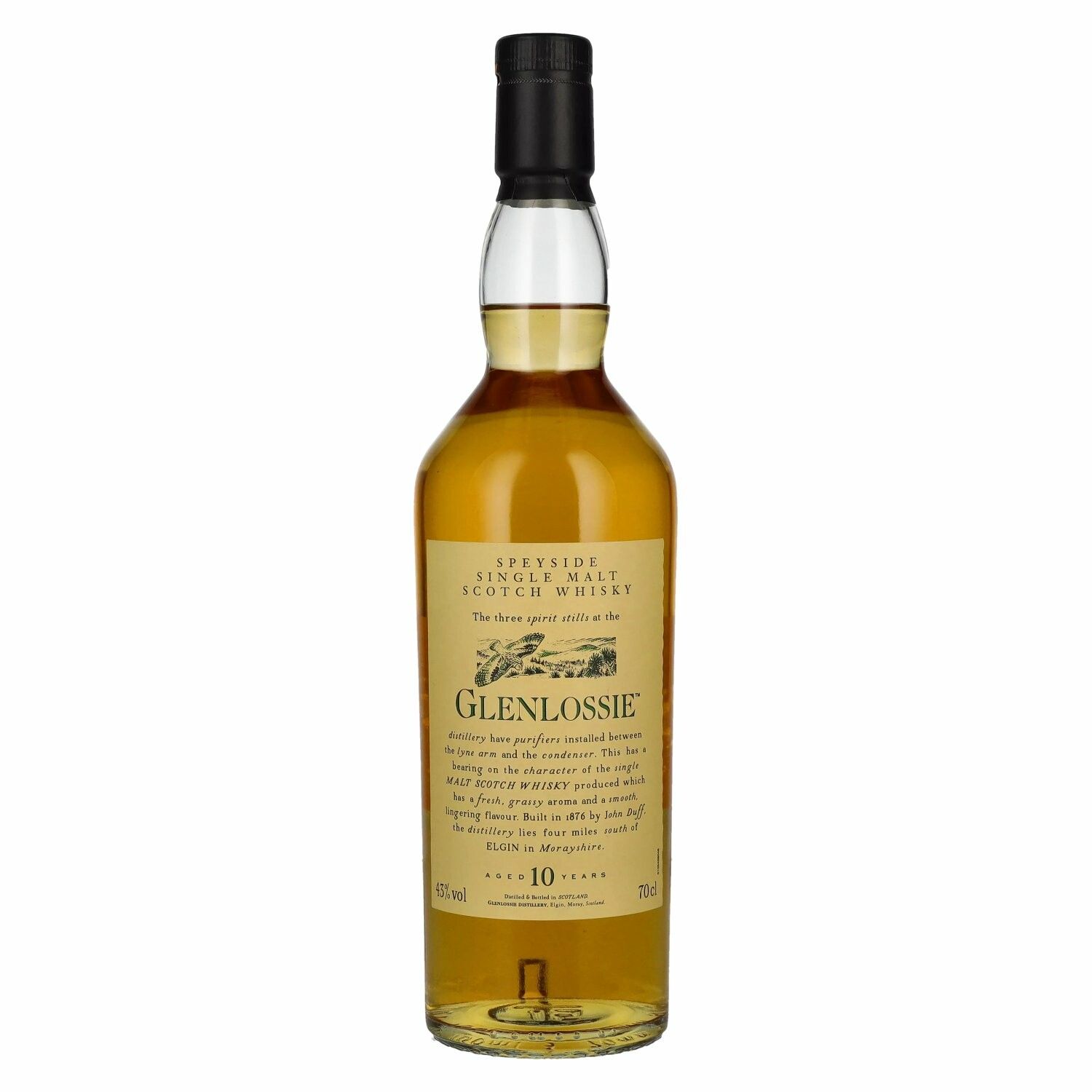 Glenlossie 10 Years Old Speyside Single Malt 43% Vol. 0,7l