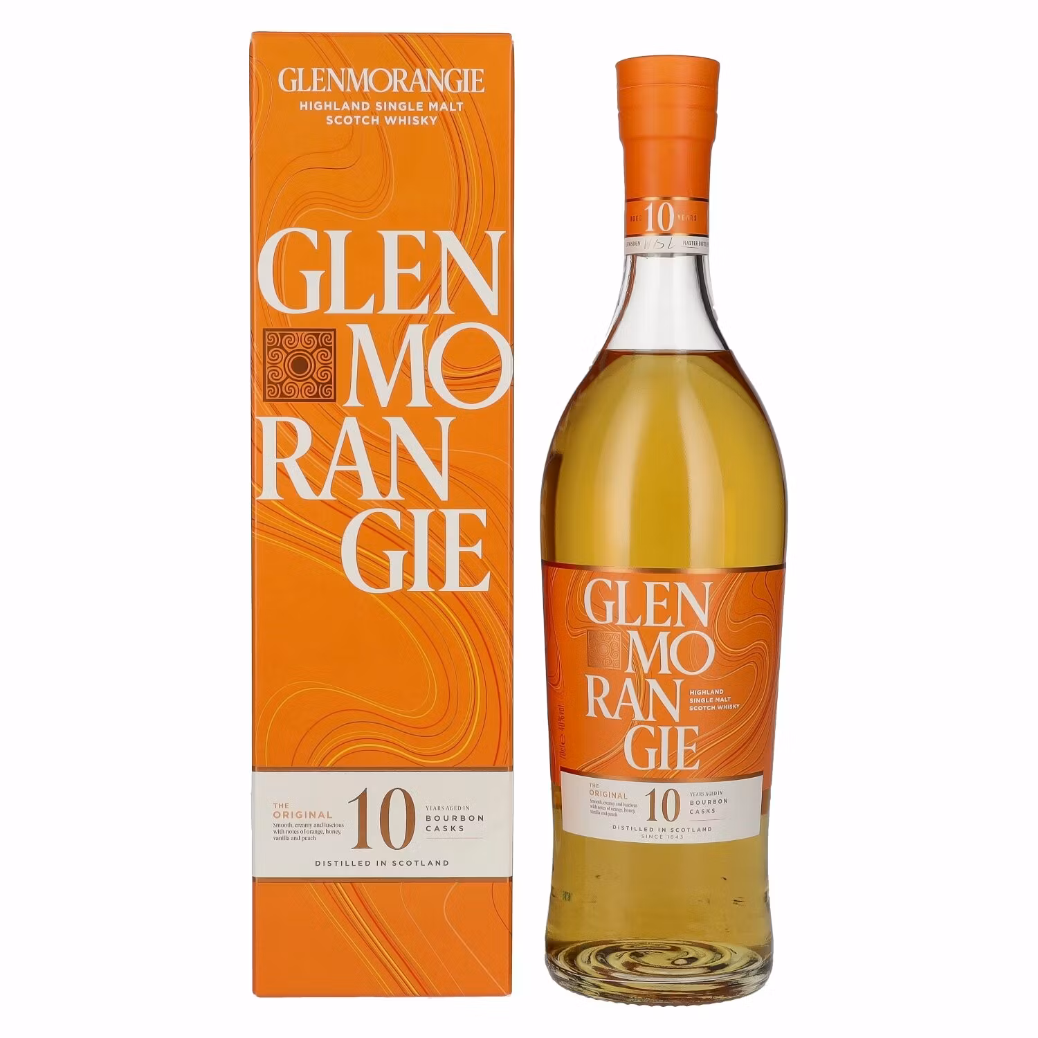 Glenmorangie THE ORIGINAL 10 Years Old Highland Single Malt 40% Vol. 0,7l in Giftbox