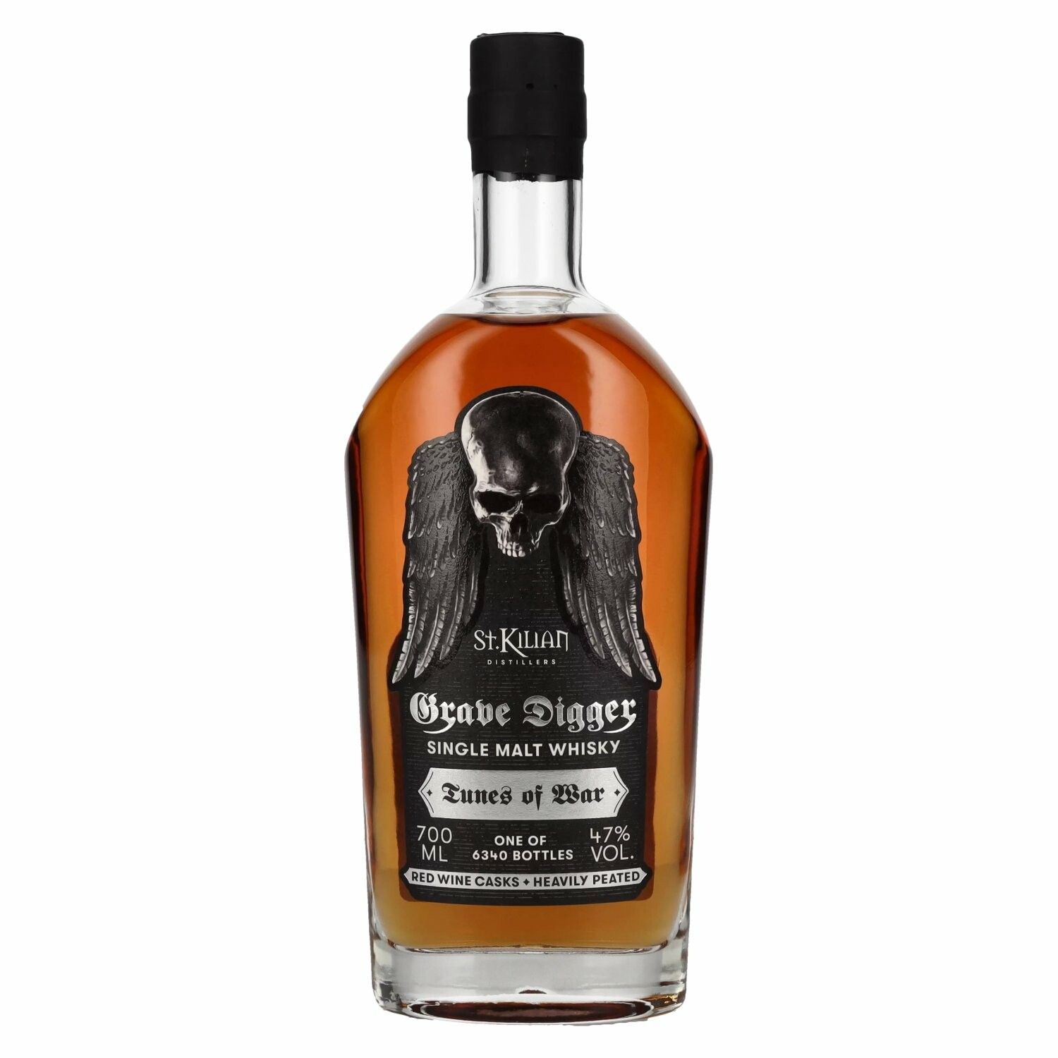 Grave Digger TUNES OF WAR Single Malt Whisky 47% Vol. 0,7l