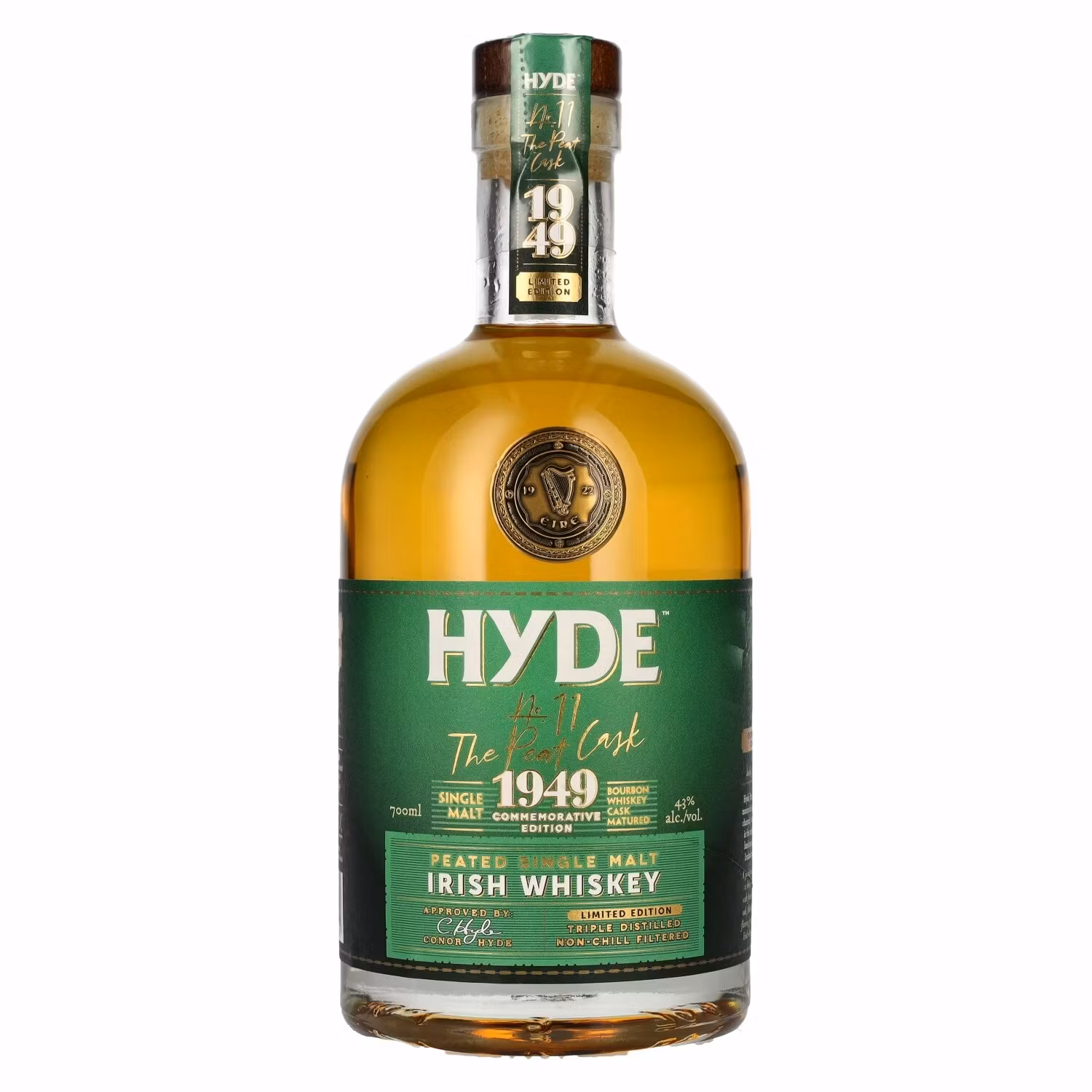 Hyde No.11 THE PEAT CASK 1949 Commemorative Edition 43% Vol. 0,7l