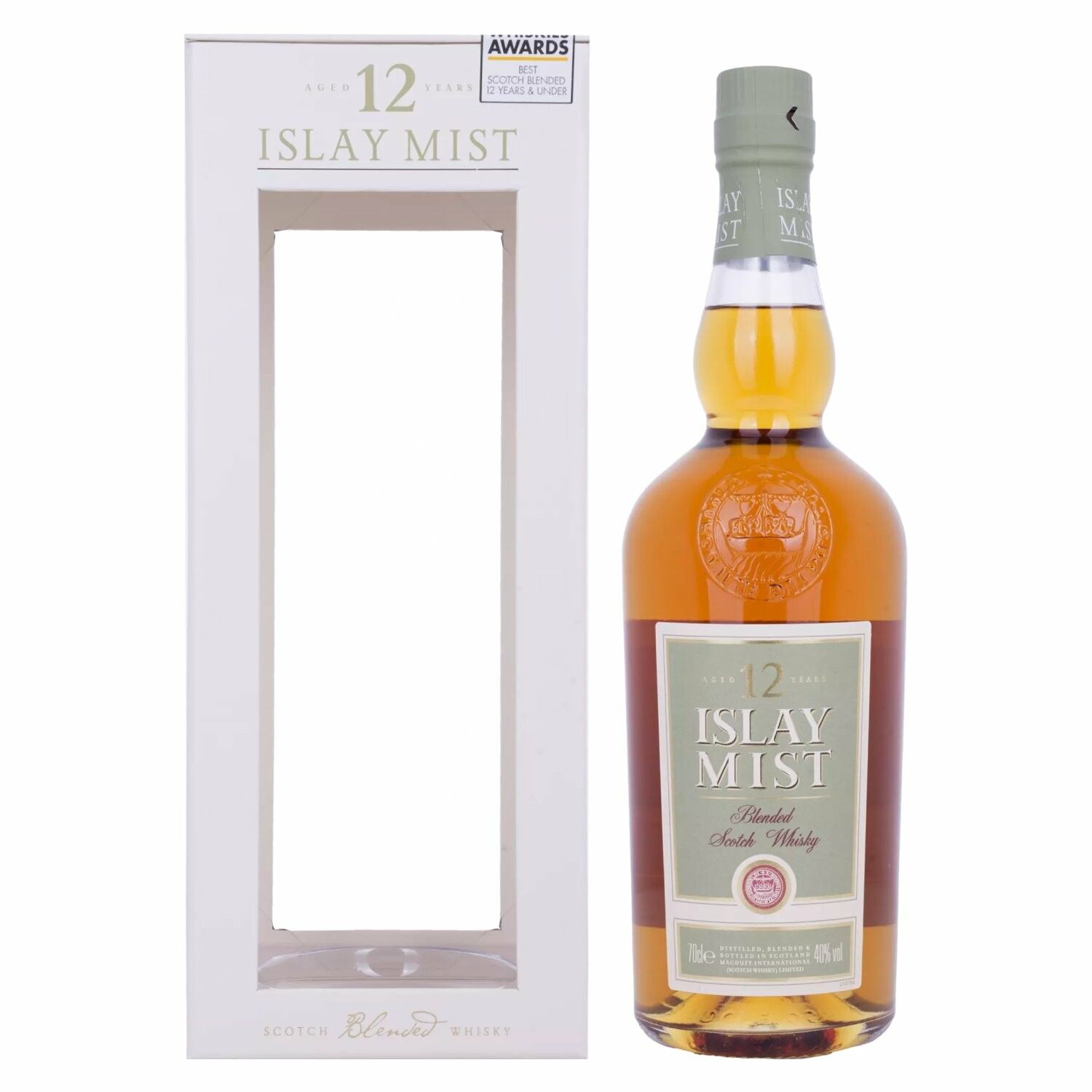 Islay Mist 12 Years Old Blended Scotch Whisky 40% Vol. 0,7l in Giftbox
