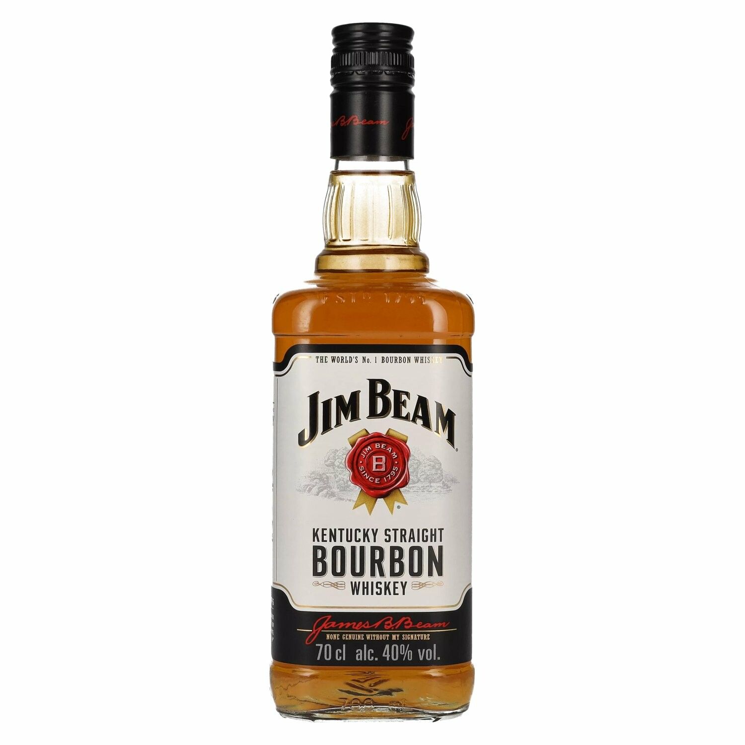 Jim Beam Kentucky Straight Bourbon Whiskey 40% Vol. 0,7l