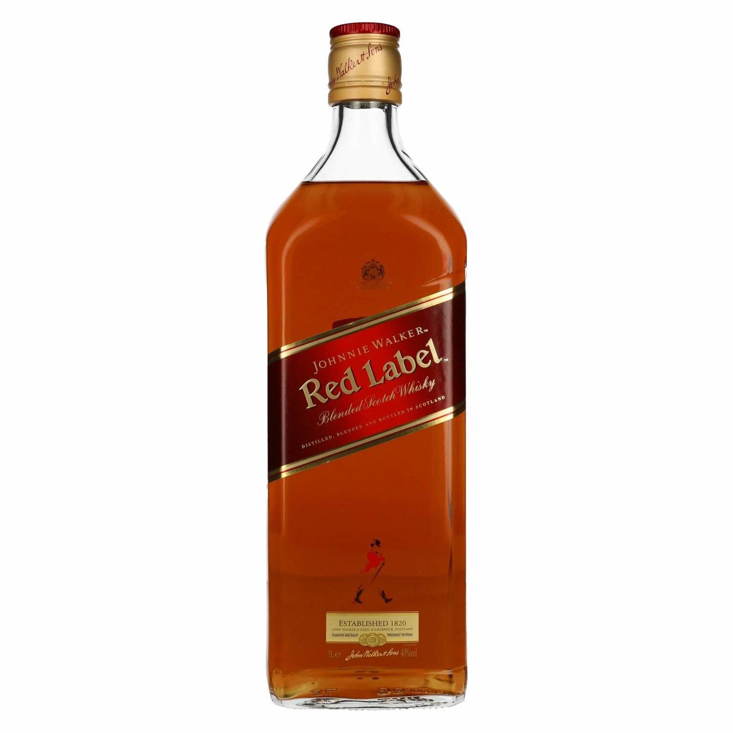 Johnnie Walker Red Label Blended Scotch Whisky 40% Vol. 3l