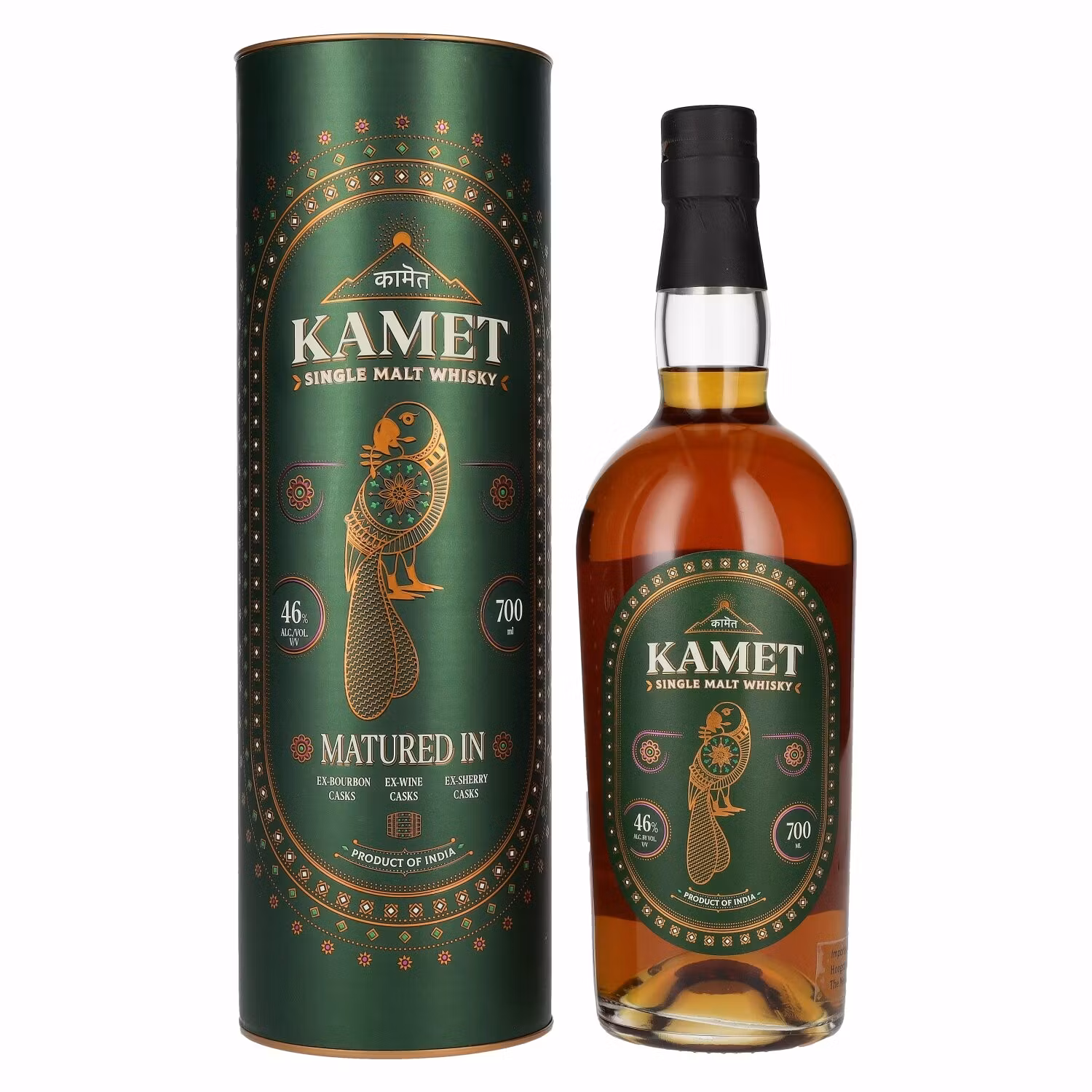 Kamet Single Malt Whisky 46% Vol. 0,7l in Giftbox