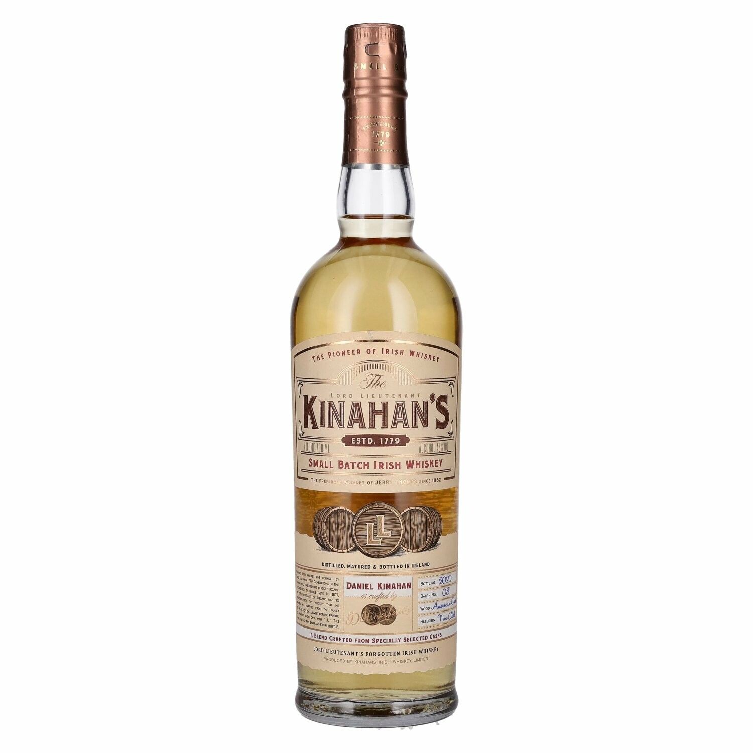 Kinahan's Small Batch Irish Whiskey 46% Vol. 0,7l