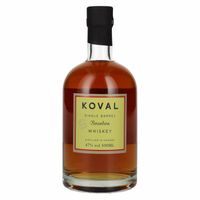 Koval BOURBON Single Barrel Whiskey 47% Vol. 0,5l