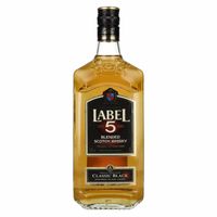 Label 5 Classic Black Blended Scotch Whisky 40% Vol. 0,7l