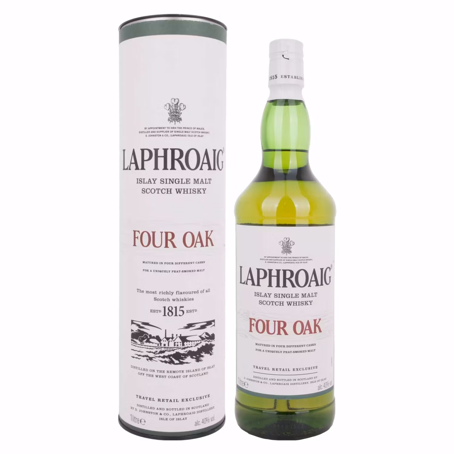 Laphroaig FOUR OAK 40% Vol. 1l in Giftbox