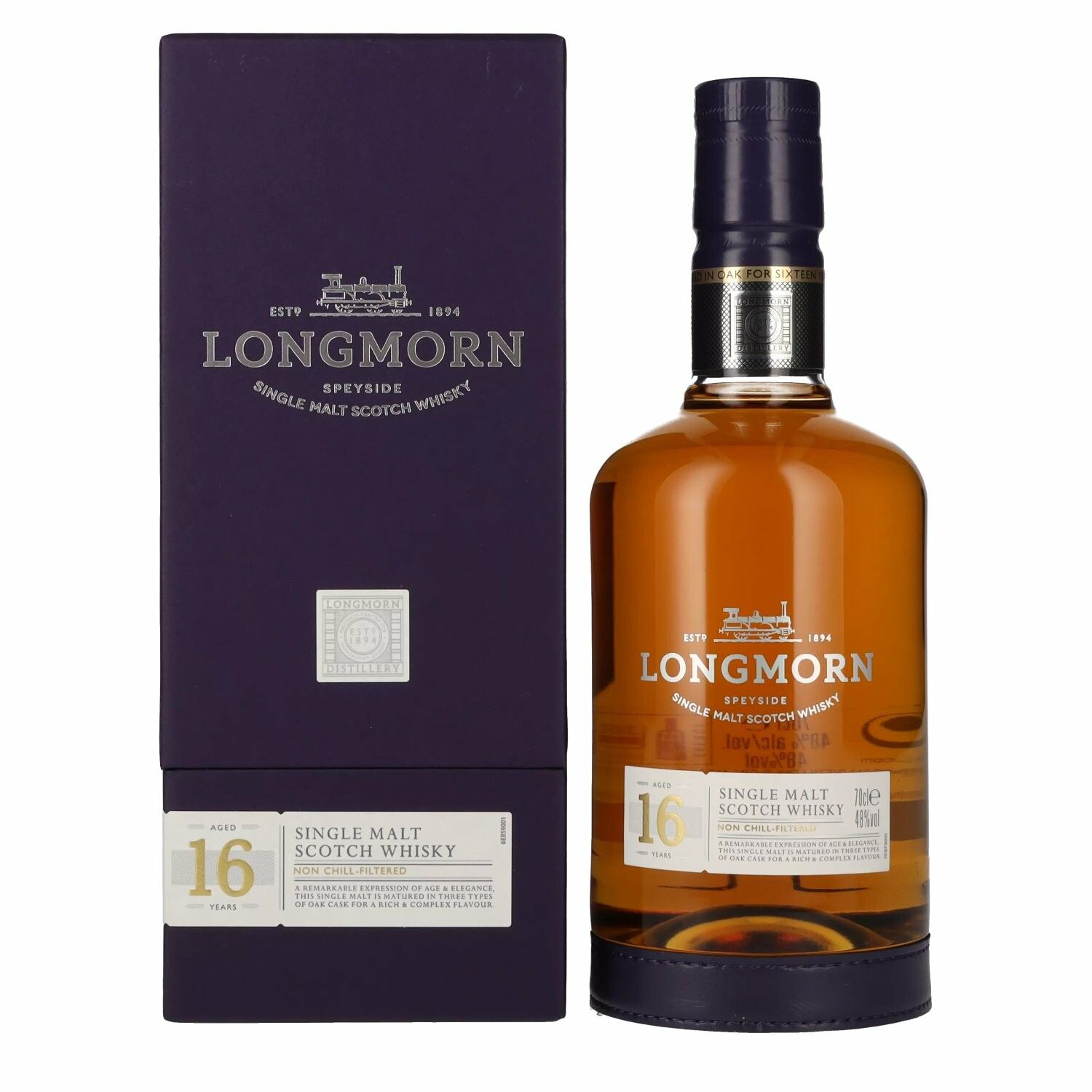 Longmorn 16 Years Old Single Malt Scotch Whisky 48% Vol. 0,7l in Giftbox