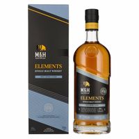 M&H ELEMENTS Red Wine Cask Single Malt Whisky 46% Vol. 0,7l in Giftbox