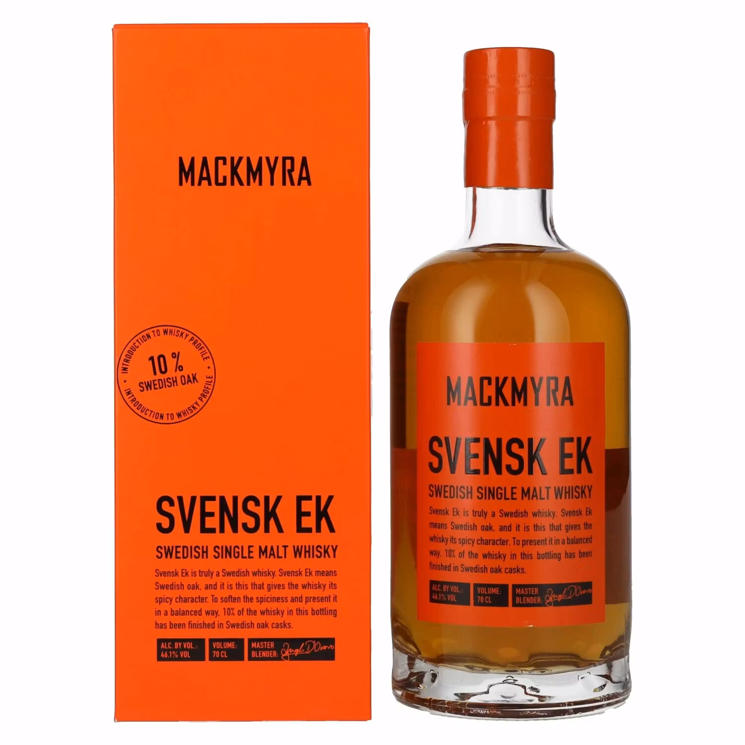Mackmyra Svensk EK Swedish Single Malt Whisky 46,1% Vol. 0,7l in Giftbox