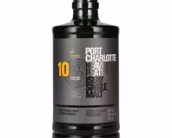 Port Charlotte 10 Years Old Heavily Peated Islay Single Malt 50% Vol. 0,7l