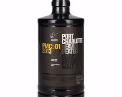 Port Charlotte PMC:01 Heavily Peated Islay Single Malt 2013 54,5% Vol. 0,7l