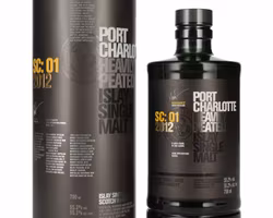 Port Charlotte SC:01 Heavily Peated Islay Single Malt 2012 55,2% Vol. 0,7l in Tinbox
