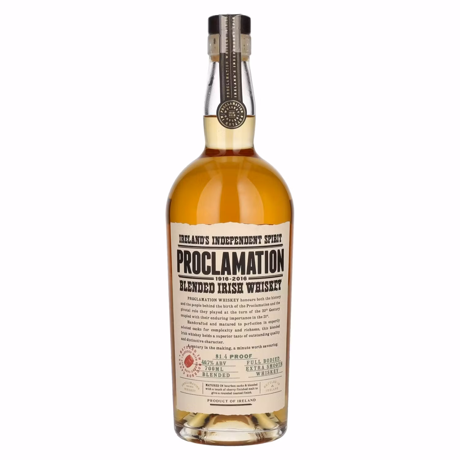 Proclamation Blended Irish Whiskey 40,7% Vol. 0,7l in Giftbox
