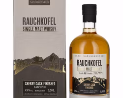 Rauchkofel Single Malt Whisky Sherry Cask Finished 43% Vol. 0,5l in Giftbox